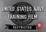 Standbild Navy training Film United States USA, 1945, aus Sekunde 4 historischem Filmmaterial Videoclip 65675027971