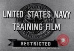 Standbild Navy training Film United States USA, 1945, aus Sekunde 5 historischem Filmmaterial Videoclip 65675027971