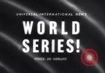 Standbild Baseball World Series Milwaukee Wisconsin USA, 1958, aus Sekunde 3 historischem Filmmaterial Videoclip 65675027979