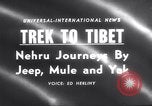 Image Jawaharlal Nehru le Tibet, 1958, de la seconde 5 séquences d'archives historiques vidéo 65675027981