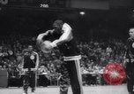 Image of Harlem Globetrotters versus Philadelphia Sphas New York City USA, 1958, second 20 stock footage video 65675027986