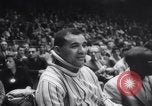 Image of Harlem Globetrotters versus Philadelphia Sphas New York City USA, 1958, second 25 stock footage video 65675027986