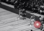 Image of Harlem Globetrotters versus Philadelphia Sphas New York City USA, 1958, second 43 stock footage video 65675027986