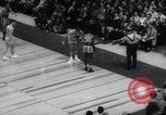 Image of Harlem Globetrotters versus Philadelphia Sphas New York City USA, 1958, second 47 stock footage video 65675027986