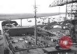 Image of launch of Presidente Juscelino oil tanker Holland Netherlands, 1958, second 6 stock footage video 65675027989