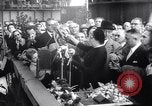 Image of launch of Presidente Juscelino oil tanker Holland Netherlands, 1958, second 13 stock footage video 65675027989