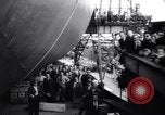 Image of launch of Presidente Juscelino oil tanker Holland Netherlands, 1958, second 17 stock footage video 65675027989