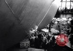 Image of launch of Presidente Juscelino oil tanker Holland Netherlands, 1958, second 25 stock footage video 65675027989