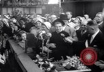 Image of launch of Presidente Juscelino oil tanker Holland Netherlands, 1958, second 28 stock footage video 65675027989