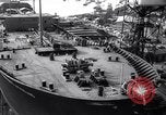 Image of launch of Presidente Juscelino oil tanker Holland Netherlands, 1958, second 39 stock footage video 65675027989