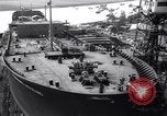 Image of launch of Presidente Juscelino oil tanker Holland Netherlands, 1958, second 40 stock footage video 65675027989