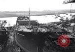 Image of launch of Presidente Juscelino oil tanker Holland Netherlands, 1958, second 46 stock footage video 65675027989