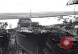 Image of launch of Presidente Juscelino oil tanker Holland Netherlands, 1958, second 47 stock footage video 65675027989