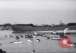 Image of launch of Presidente Juscelino oil tanker Holland Netherlands, 1958, second 55 stock footage video 65675027989