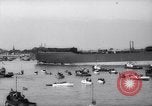 Image of launch of Presidente Juscelino oil tanker Holland Netherlands, 1958, second 58 stock footage video 65675027989