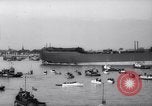 Image of launch of Presidente Juscelino oil tanker Holland Netherlands, 1958, second 59 stock footage video 65675027989