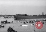Image of launch of Presidente Juscelino oil tanker Holland Netherlands, 1958, second 60 stock footage video 65675027989