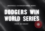 Standbild 1959 Baseball World Series Chicago Illinois USA, 1959, aus Sekunde 1 historischem Filmmaterial Videoclip 65675027990