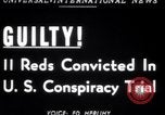 Immagine di Leader comunista New York United States USA, 1949, secondo 6 filmato di repertorio 65675027999