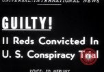 Immagine di Leader comunista New York United States USA, 1949, secondo 10 filmato di repertorio 65675027999