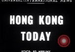 Standbild das Leben in Hong Kong Hong Kong, 1949, aus Sekunde 5 historischem Filmmaterial Videoclip 65675028000