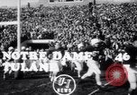 Standbild college Football South Bend Indiana USA, 1949, aus Sekunde 4 historischem Filmmaterial Videoclip 65675028002