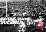 Standbild college Football South Bend Indiana USA, 1949, aus Sekunde 5 historischem Filmmaterial Videoclip 65675028002