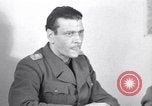 Image of German Colonel Otto Skorzeny describes rescue of Mussolini Germany, 1945, second 3 stock footage video 65675028004
