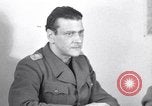 Image of German Colonel Otto Skorzeny describes rescue of Mussolini Germany, 1945, second 4 stock footage video 65675028004