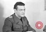 Image of German Colonel Otto Skorzeny describes rescue of Mussolini Germany, 1945, second 5 stock footage video 65675028004