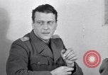 Image of German Colonel Otto Skorzeny describes rescue of Mussolini Germany, 1945, second 24 stock footage video 65675028004
