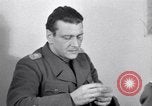 Image of German Colonel Otto Skorzeny describes rescue of Mussolini Germany, 1945, second 30 stock footage video 65675028004