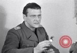 Image of German Colonel Otto Skorzeny describes rescue of Mussolini Germany, 1945, second 33 stock footage video 65675028004