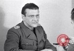 Image of German Colonel Otto Skorzeny describes rescue of Mussolini Germany, 1945, second 35 stock footage video 65675028004
