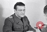 Image of German Colonel Otto Skorzeny describes rescue of Mussolini Germany, 1945, second 36 stock footage video 65675028004