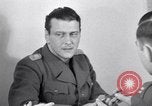 Image of German Colonel Otto Skorzeny describes rescue of Mussolini Germany, 1945, second 47 stock footage video 65675028004