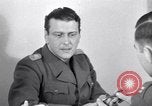 Image of German Colonel Otto Skorzeny describes rescue of Mussolini Germany, 1945, second 49 stock footage video 65675028004