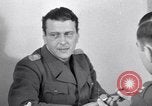 Image of German Colonel Otto Skorzeny describes rescue of Mussolini Germany, 1945, second 51 stock footage video 65675028004