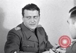 Image of German Colonel Otto Skorzeny describes rescue of Mussolini Germany, 1945, second 56 stock footage video 65675028004