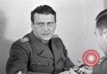 Image of German Colonel Otto Skorzeny describes rescue of Mussolini Germany, 1945, second 57 stock footage video 65675028004