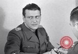 Image of German Colonel Otto Skorzeny describes rescue of Mussolini Germany, 1945, second 60 stock footage video 65675028004