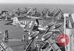 Image of Handling of jet aircraft on carrier flight deck United States USA, 1951, second 1 stock footage video 65675028028