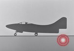 Image of Handling of jet aircraft on carrier flight deck United States USA, 1951, second 27 stock footage video 65675028028