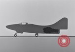 Image of Handling of jet aircraft on carrier flight deck United States USA, 1951, second 28 stock footage video 65675028028