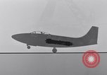 Image of Handling of jet aircraft on carrier flight deck United States USA, 1951, second 37 stock footage video 65675028028