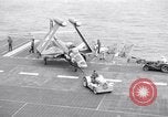 Image of Handling of jet aircraft on carrier flight deck United States USA, 1951, second 51 stock footage video 65675028028