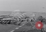 Image of Handling of jet aircraft on aircraft carriers United States USA, 1951, second 1 stock footage video 65675028030