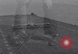 Image of Recovering jet aircraft returning to aircraft carrier United States USA, 1951, second 15 stock footage video 65675028032