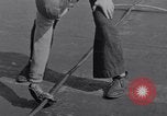 Image of Recovering jet aircraft returning to aircraft carrier United States USA, 1951, second 16 stock footage video 65675028032