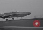 Image of Recovering jet aircraft returning to aircraft carrier United States USA, 1951, second 39 stock footage video 65675028032